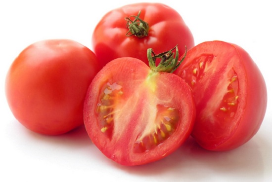 tomato for skin bleaching naturally