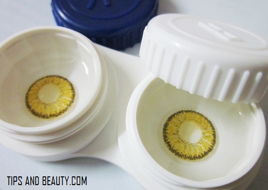 Bausch & Lomb Optima Pure Hazel Colored Contact Lenses Review, price