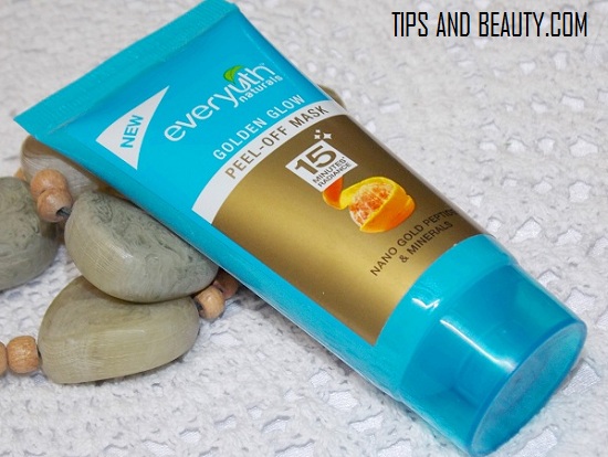 Everyuth Naturals Golden Glow Peel off Mask review