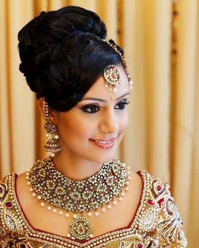 Indian Bridal hairstyles 7