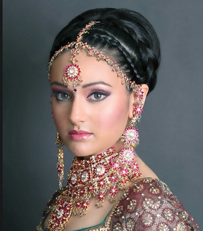 Indian Bridal hairstyles 9