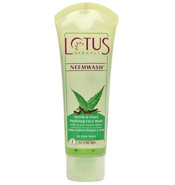 Lotus Herbals Neem and Clove Purifying Face Wash