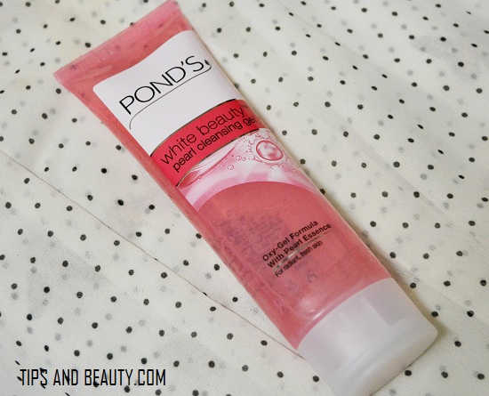 Pond’s White Beauty Pearl Cleansing Gel Face Wash Review how to use price