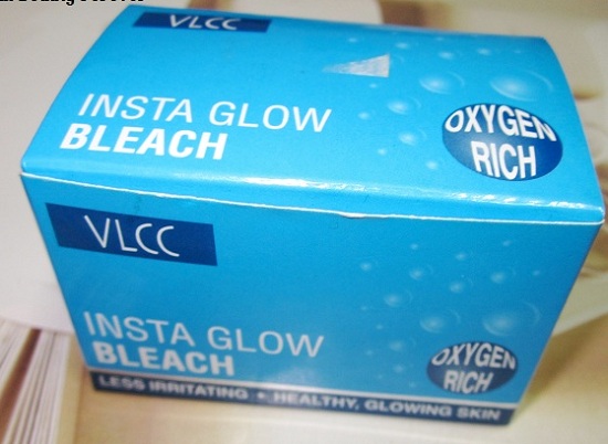 VLCC Insta Glow Oxy Bleach Cream Review price How to use this cream