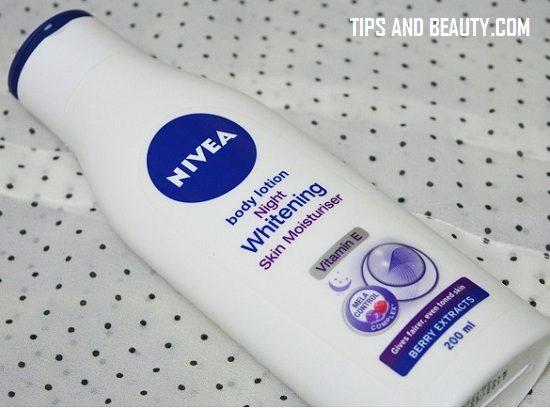 Nivea Body Lotion Night Whitening Skin Moisturiser Review