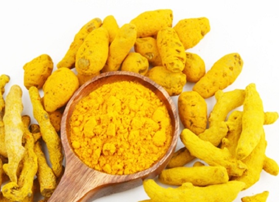 Natural Kitchen Products for Acne Pimple Free Skin turmeric powder