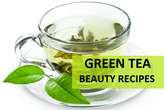Green tea beauty recipes for gorgeous skin complexion