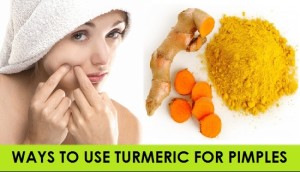 How to use turmeric for Pimples and Acne on face