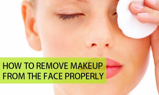 How To Remove Makeup From The Face Properly