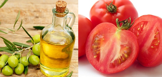 How to prevent Wrinkles with Olive oil remedies with tomato