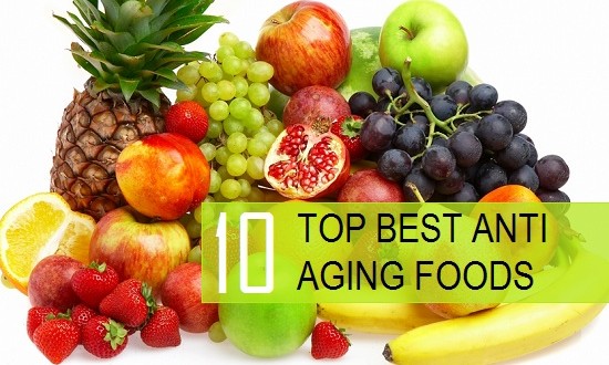 10 Best Anti Aging Foods for skin and hair