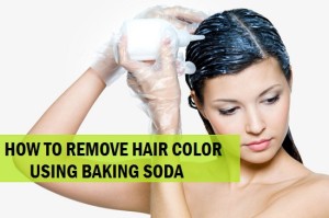 How to Remove Hair Color with Baking Soda