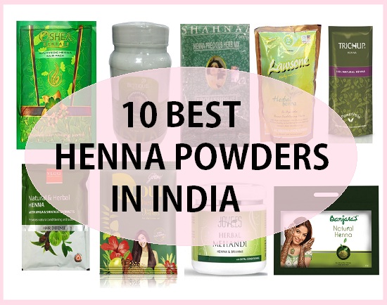 10 Best Henna powders in India