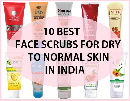 dry face scrub