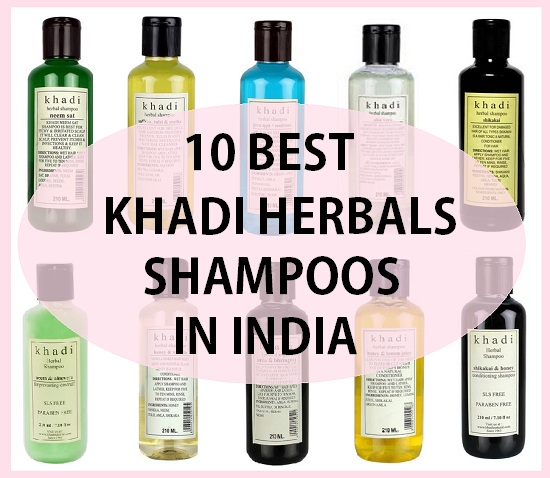 10 best khadi herbals shampoos in India