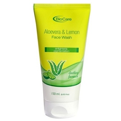 Biocare Aloe Vera And Lemon Face Wash