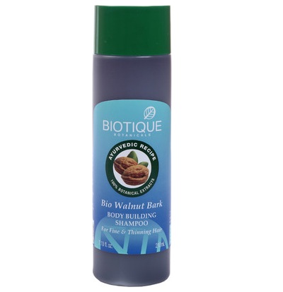 Biotique Bio Walnut Bark Body Building Shampoo oily hair