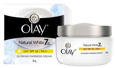 Olay Natural White 7 in One Day Glowing Fairness Cream