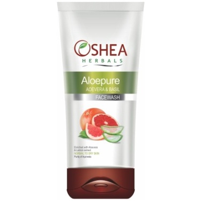 Oshea Herbals Go Pure Aloe Vera and Basil Face Wash