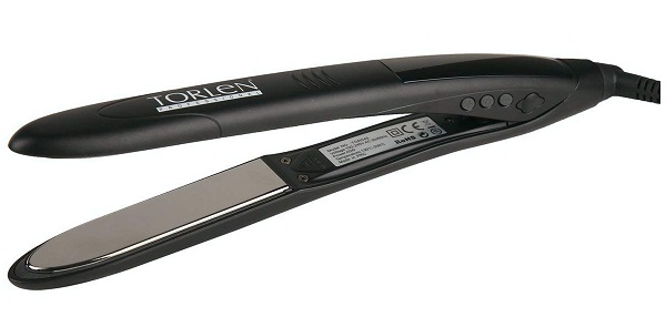 Torlen Professional Hair Straightener with Mirror Titanium Plates