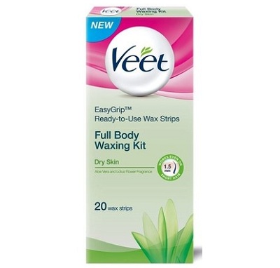 Veet Full Body Waxing Kit dry Skin