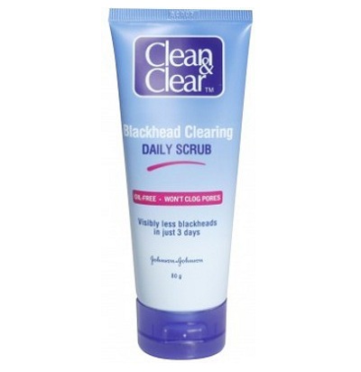 cleana nd clear blackhead clearing scrub
