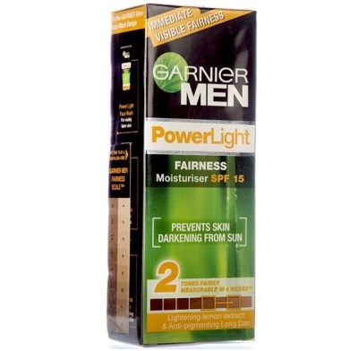 garnier moisturizer fairness spf intensive power light