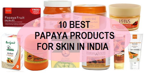 10 best papaya products for face in india