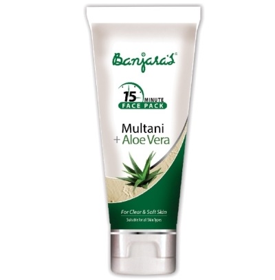 Banjaras 15 Minutes Face Pack Multani Aloevera