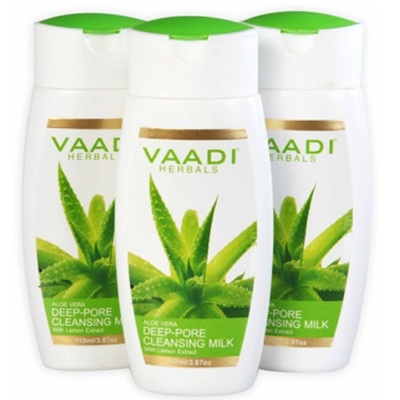 Vaadi Herbals Aloe Vera Deep Pore Cleansing Milk