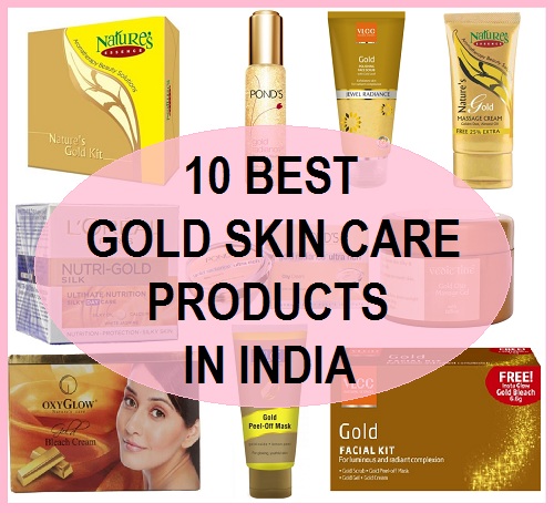 10 best gold skin care products in india