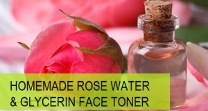 rose water and glycerin toner for face