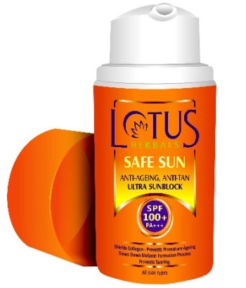 Lotus Herbals Safe Sun Anti-ageing Anti-tan Ultra Sun Block - SPF 100