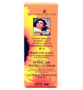 Shahnaz Husain Nano Sun Block - SPF 60