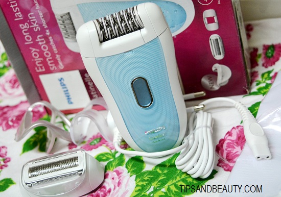 Philips Satinelle epilator how to use