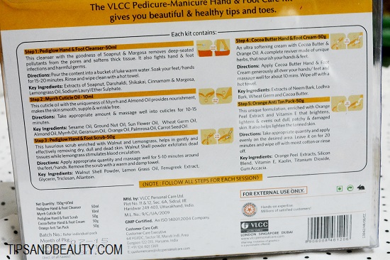 VLCC Pedicure Kit Review, Price, Usage