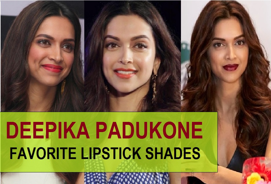 Deepika padukone's favorite lipstick shades