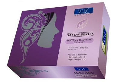  facial kit for oily skin vlcc silver kit