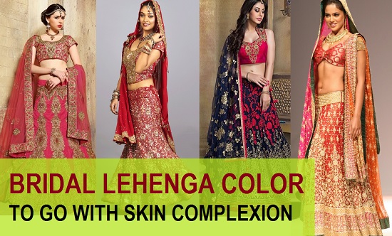 best bridal lehenga color