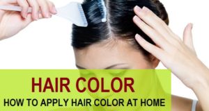 how to apply hair color at home TIPS
