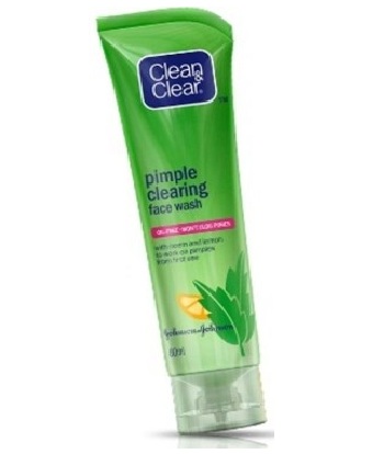Clean & Clear Pimple Clearing with Neem and Lemon Face Wash