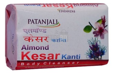 Patanjali Kanti Almond Kesar Bathing Soap