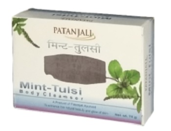 Patanjali Mint Tulsi body cleanser soap