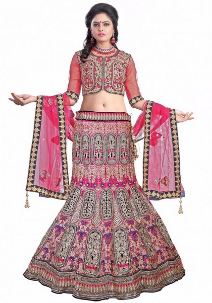 lehenga as per the body type 4