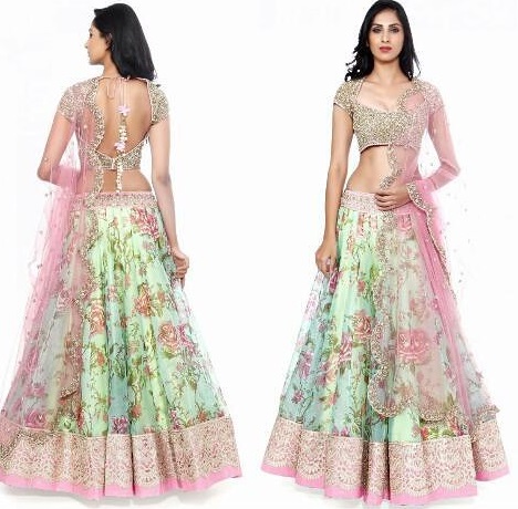 lehenga as per the body type 6