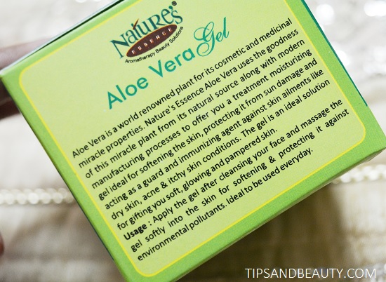 nature's aloe vera gel review how to use