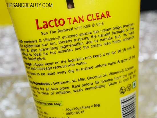 nature's essence lacto tan clear review 2