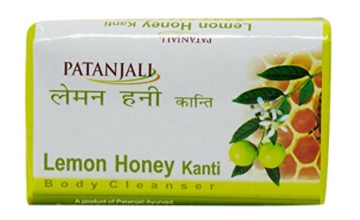 patanjali lemon honey body soap