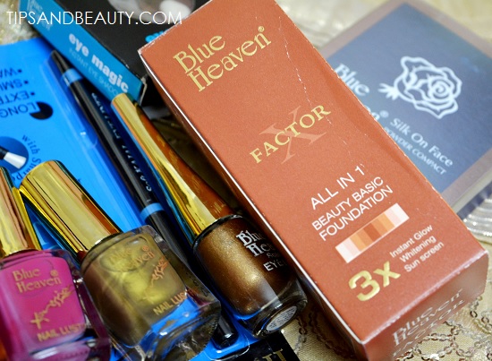 Blue Heaven Cosmetics Haul, Price and shades