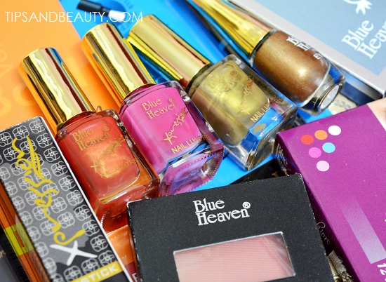Blue Heaven Cosmetics Haul, Price and shades 56